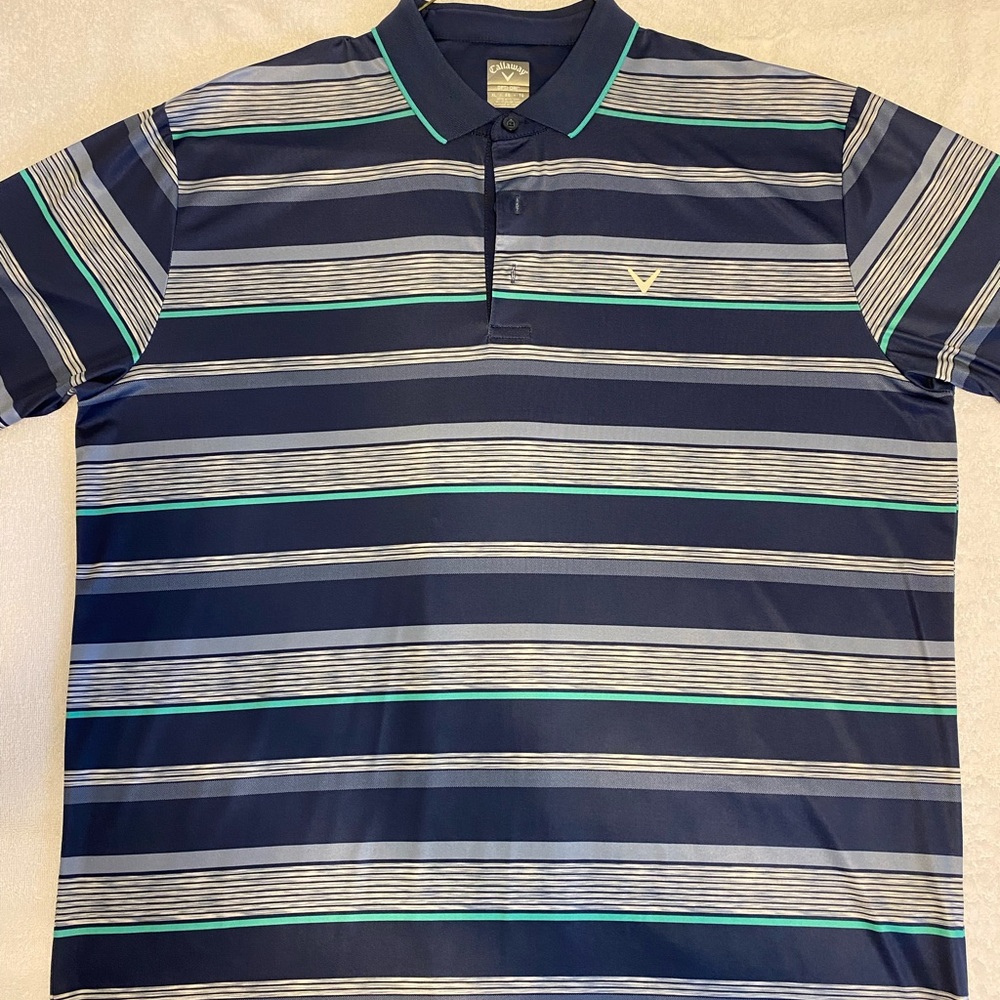 Callaway Golf Shirt - Short Sleeve, Striped